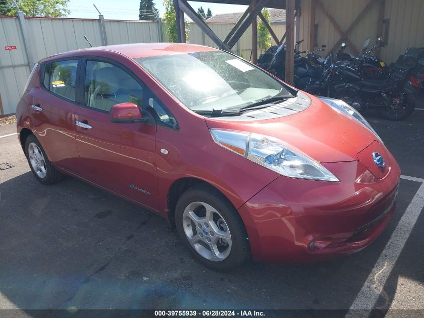 2012 Nissan Leaf Sl VIN: JN1AZ0CP9CT018716 Lot: 39755939