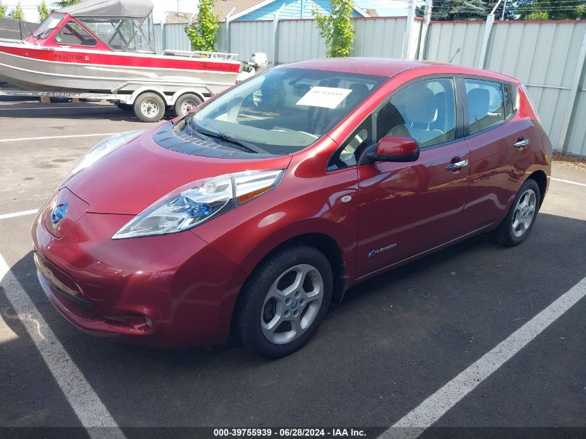 2012 Nissan Leaf Sl VIN: JN1AZ0CP9CT018716 Lot: 39755939