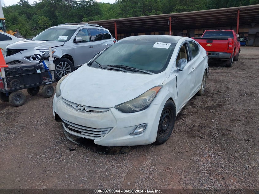 2013 Hyundai Elantra Gls VIN: 5NPDH4AE8DH344308 Lot: 39755944