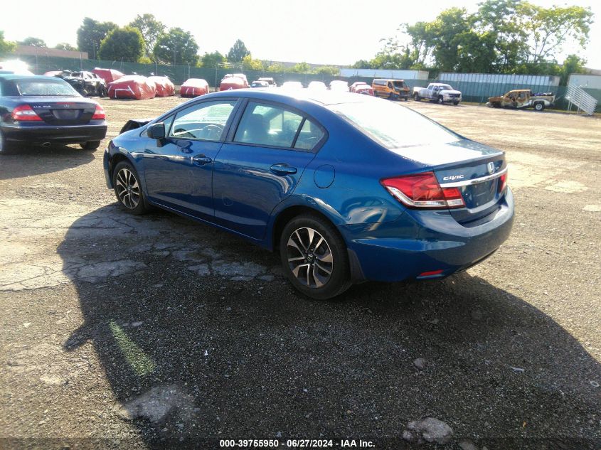 2014 Honda Civic Ex VIN: 19XFB2F89EE260912 Lot: 39755950