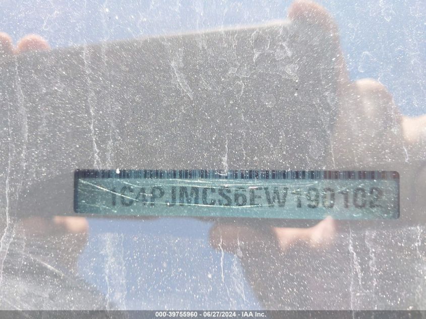 2014 Jeep Cherokee Latitude VIN: 1C4PJMCS6EW190102 Lot: 39755960