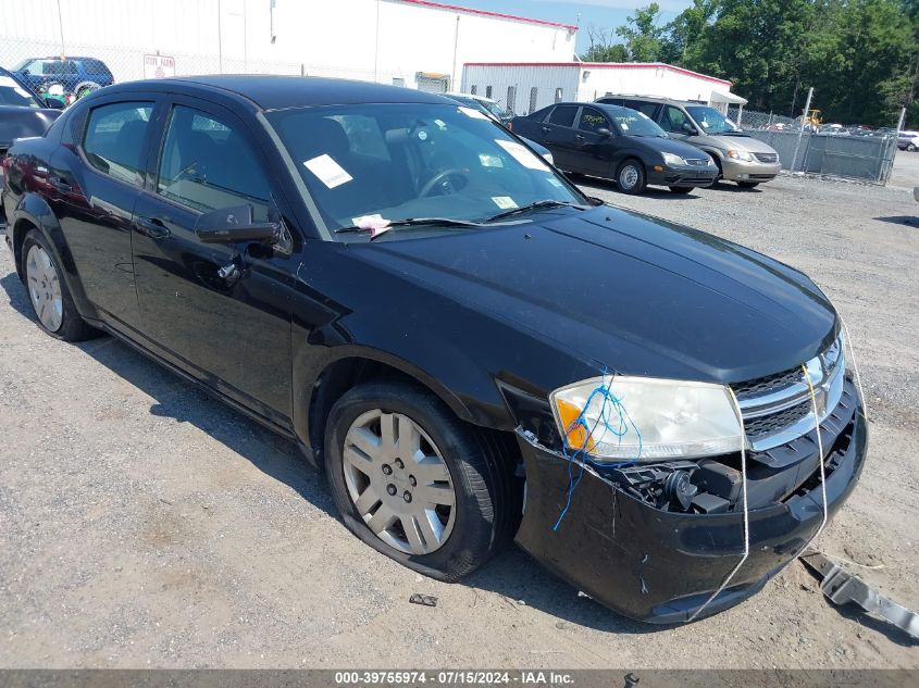 2012 Dodge Avenger Se VIN: 1C3CDZAB4CN325686 Lot: 39755974