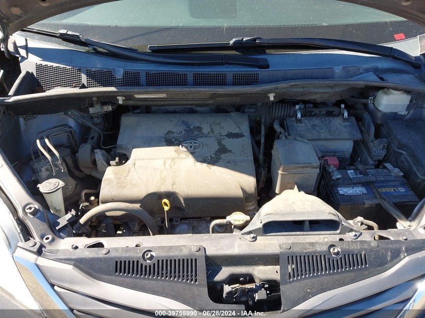 2012 Toyota Sienna Xle V6 8 Passenger VIN: 5TDYK3DC7CS177276 Lot: 39755990