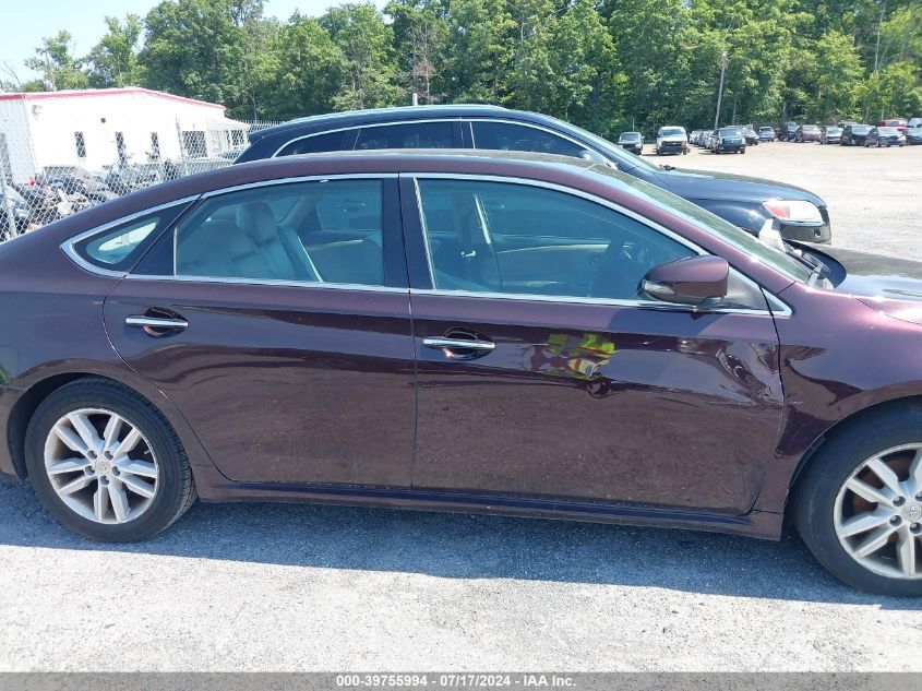 2013 Toyota Avalon Xle VIN: 4T1BK1EB9DU024357 Lot: 39755994