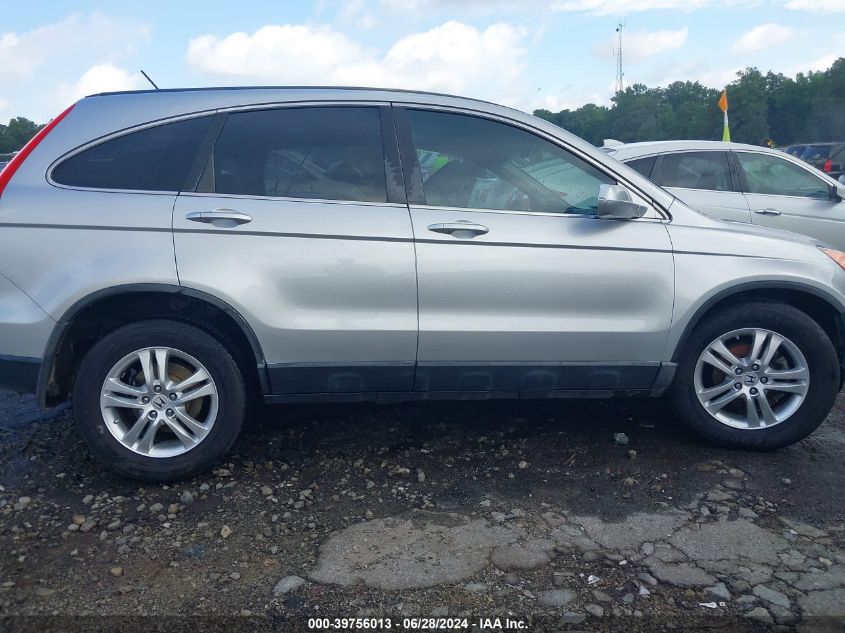 2010 Honda Cr-V Ex-L VIN: 5J6RE3H74AL043441 Lot: 39756013