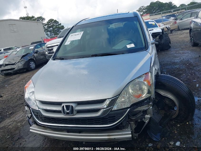 2010 Honda Cr-V Ex-L VIN: 5J6RE3H74AL043441 Lot: 39756013