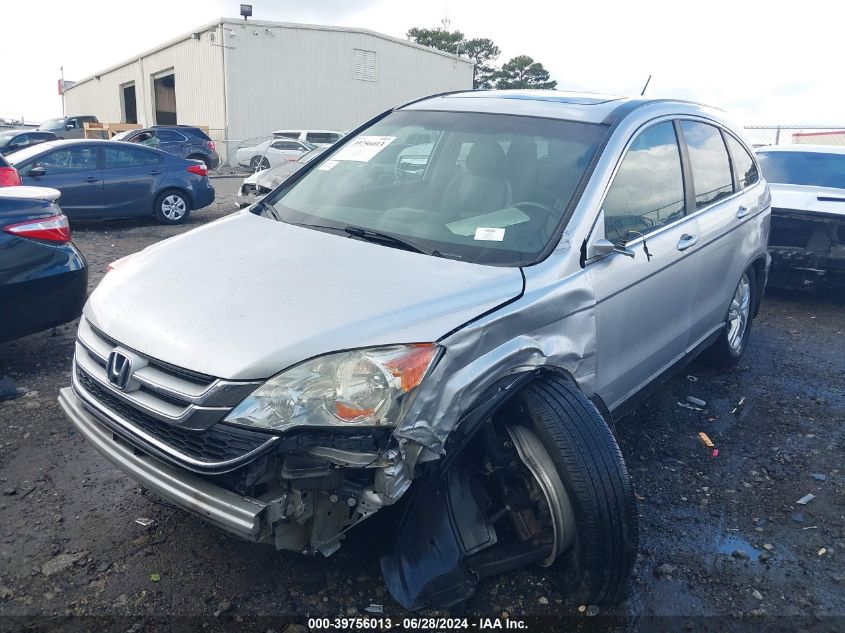 2010 Honda Cr-V Ex-L VIN: 5J6RE3H74AL043441 Lot: 39756013