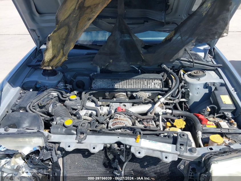 2006 Subaru Forester 2.5Xt Limited VIN: JF1SG69696H737227 Lot: 39756039