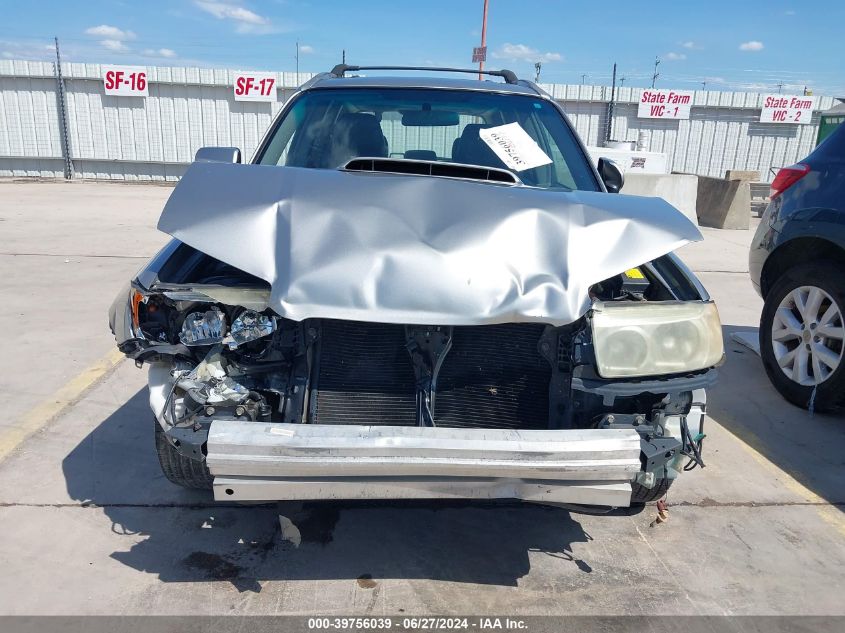 2006 Subaru Forester 2.5Xt Limited VIN: JF1SG69696H737227 Lot: 39756039