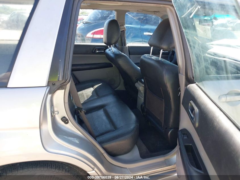 2006 Subaru Forester 2.5Xt Limited VIN: JF1SG69696H737227 Lot: 39756039