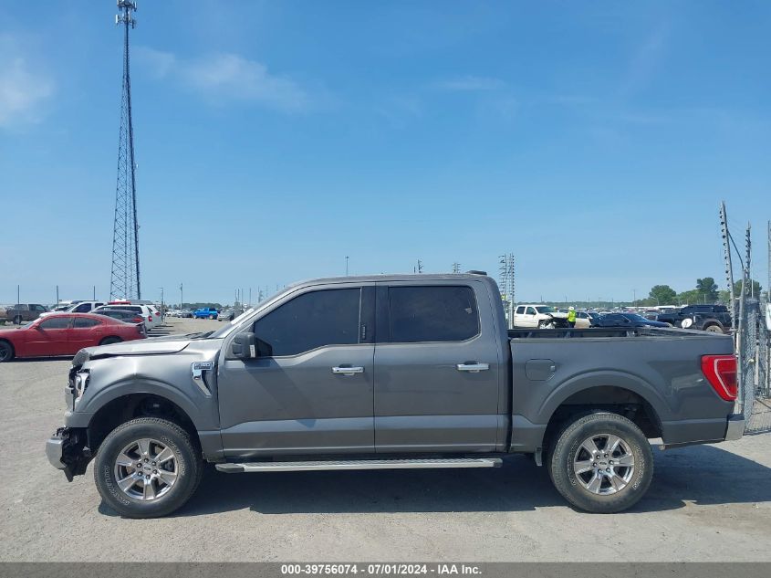 2022 Ford F-150 Xlt VIN: 1FTFW1E8XNKD65293 Lot: 39756074