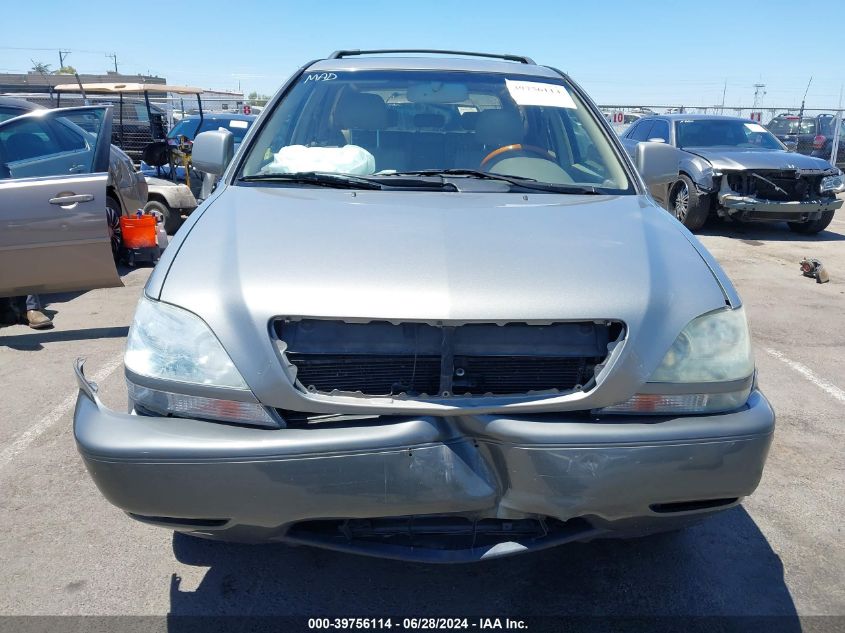 2002 Lexus Rx 300 VIN: JTJGF10U820130159 Lot: 39756114