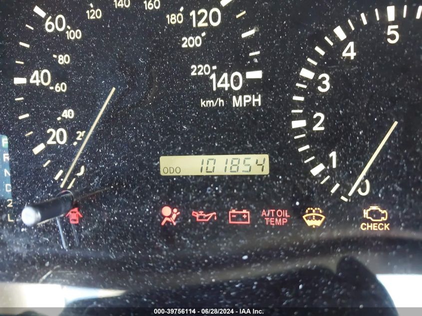 2002 Lexus Rx 300 VIN: JTJGF10U820130159 Lot: 39756114