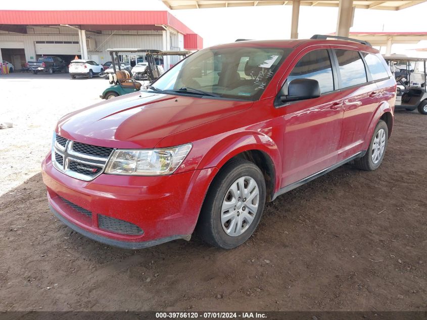 3C4PDCAB7GT119732 2016 Dodge Journey Se