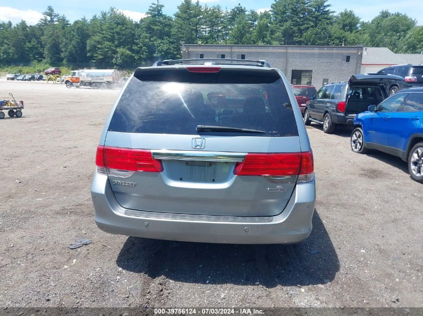 2010 Honda Odyssey Touring VIN: 5FNRL3H95AB093393 Lot: 39756124