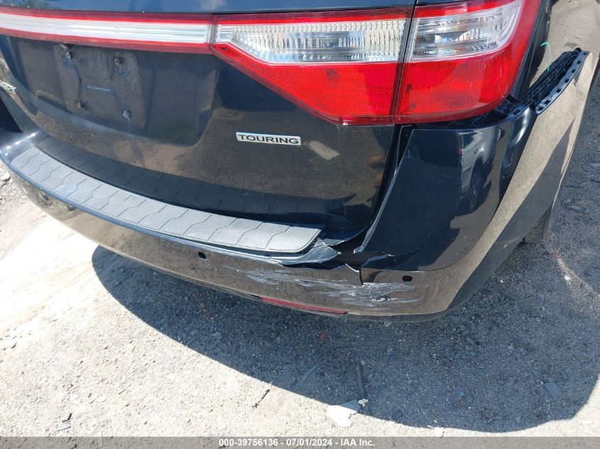 2012 Honda Odyssey Touring/Touring Elite VIN: 5FNRL5H9XCB111224 Lot: 39756136