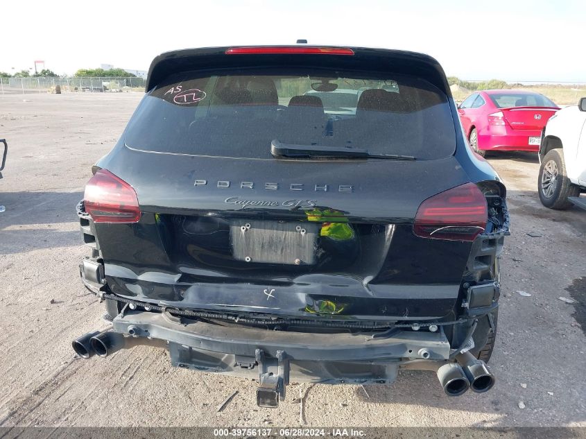 2016 Porsche Cayenne Gts VIN: WP1AD2A26GLA75751 Lot: 39756137
