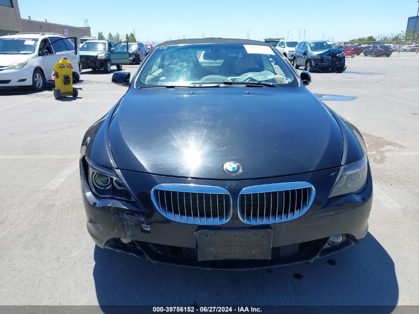 2004 BMW 645Ci VIN: WBAEK73464B321992 Lot: 39756152