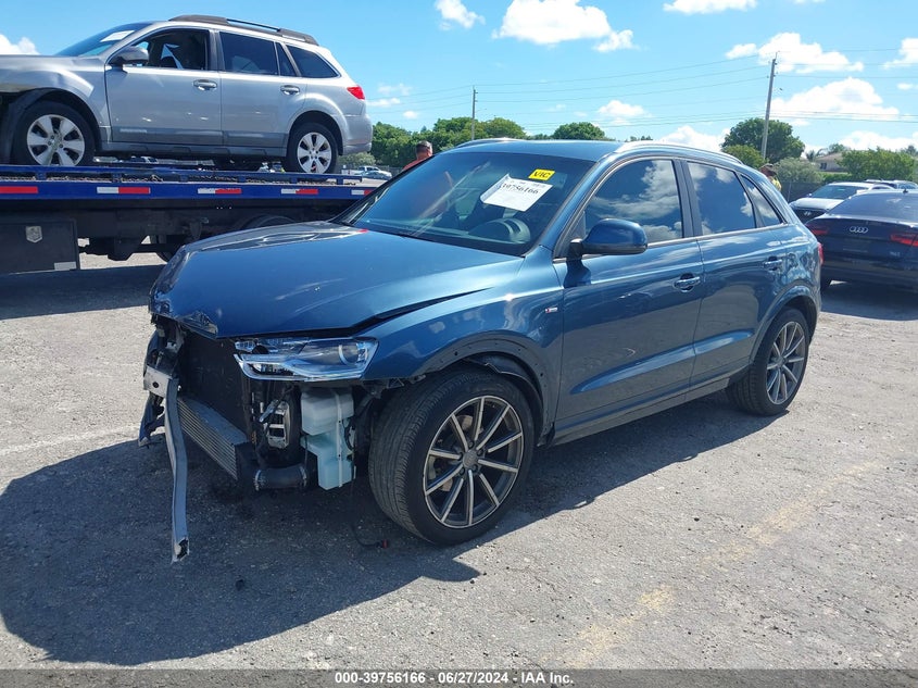 2018 Audi Q3 Premium VIN: WA1BCCFS2JR023992 Lot: 39756166