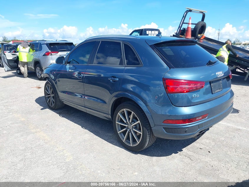 2018 Audi Q3 Premium VIN: WA1BCCFS2JR023992 Lot: 39756166