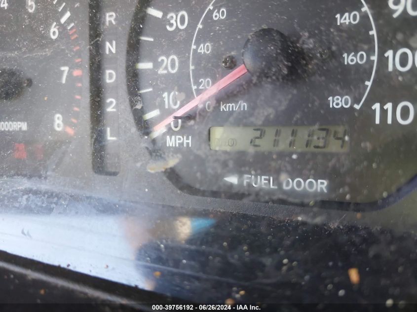 2000 Toyota Sienna Xle VIN: 4T3ZF13C9YU275083 Lot: 39756192