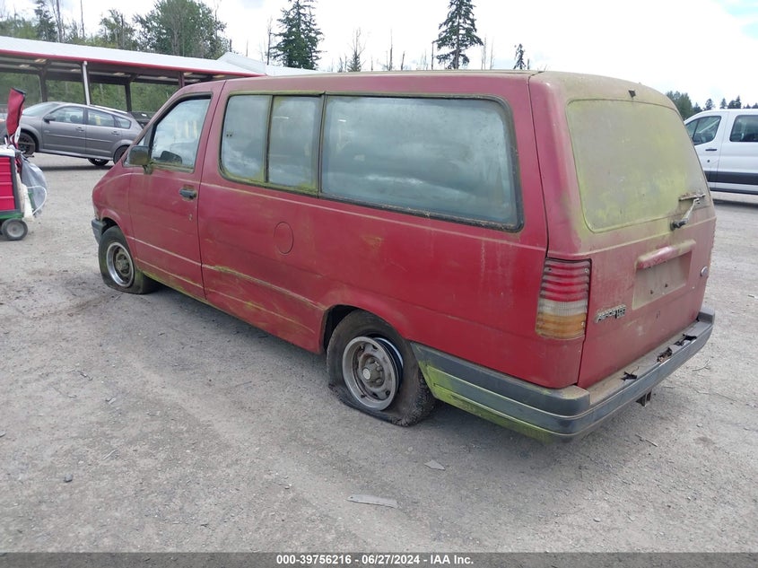 1989 Ford Aerostar VIN: 1FMDA31U8KZB82767 Lot: 39756216