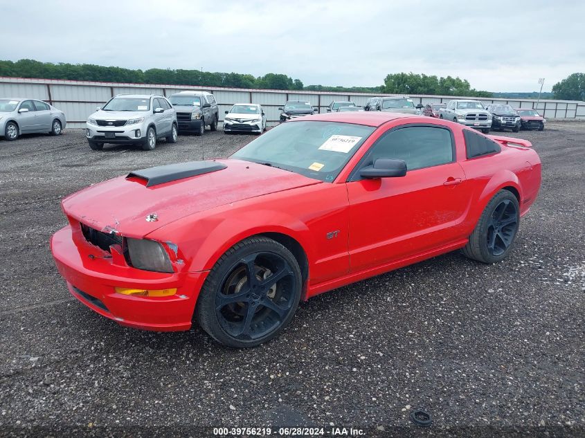 2005 Ford Mustang Gt VIN: 1ZVFT82H555155802 Lot: 39756219