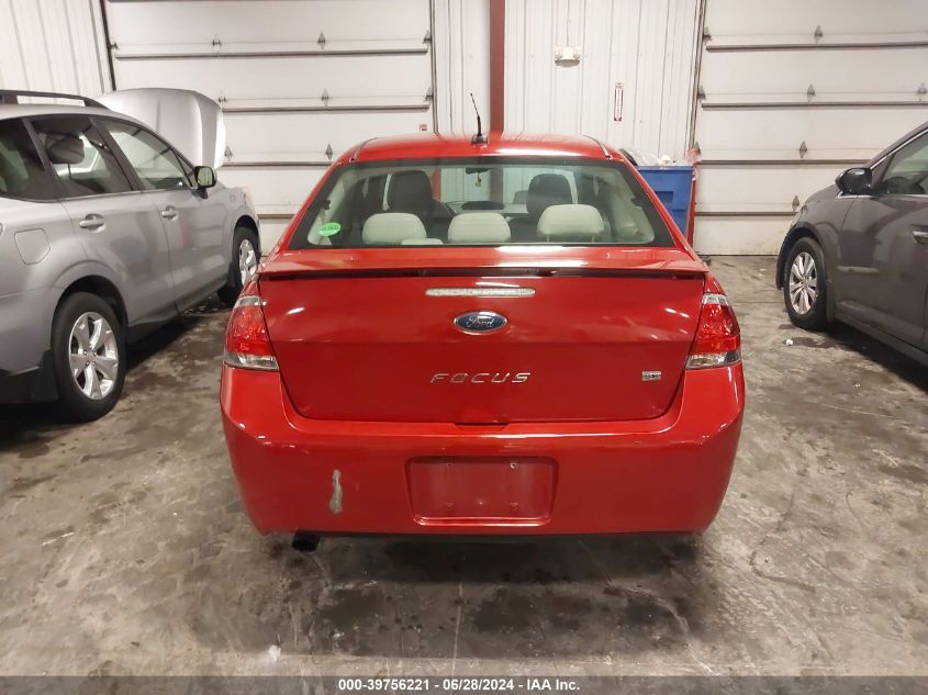 2010 Ford Focus Se VIN: 1FAHP3CN9AW160177 Lot: 39756221