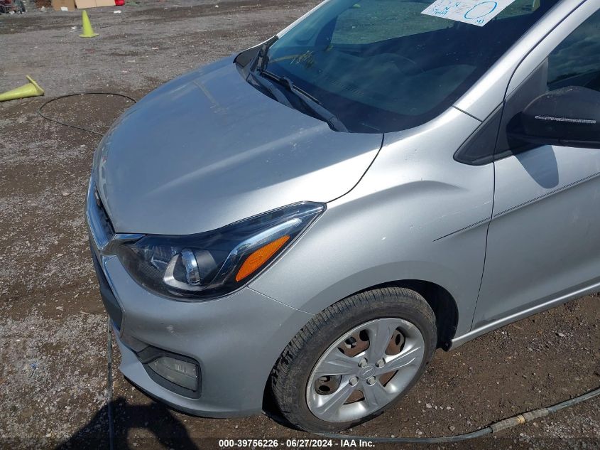 2019 Chevrolet Spark Ls Cvt VIN: KL8CB6SA0KC703995 Lot: 39756226