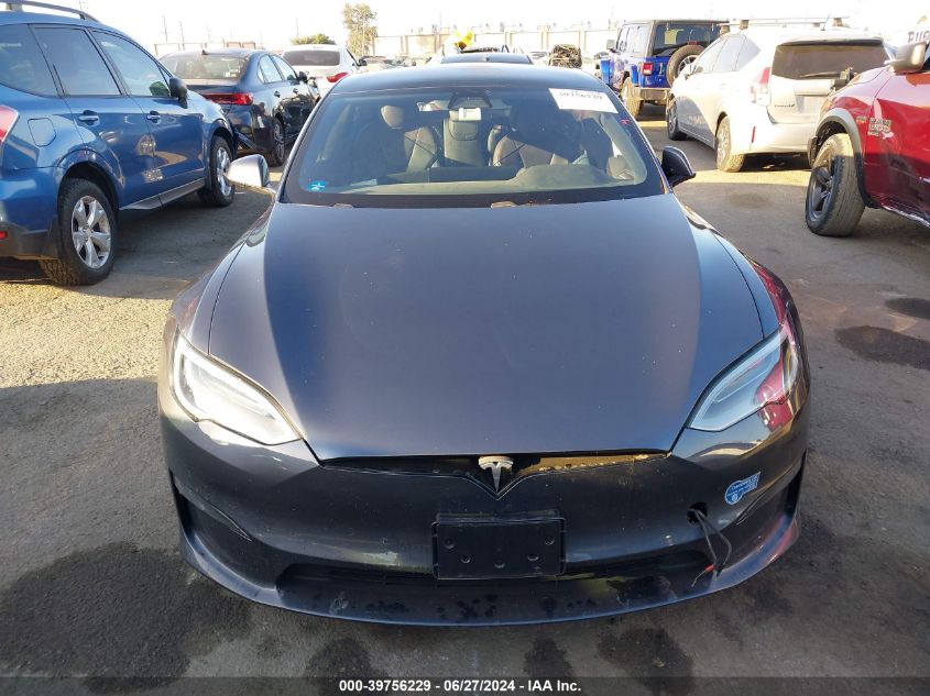 2021 Tesla Model S VIN: 5YJSA1E52MF436243 Lot: 39756229