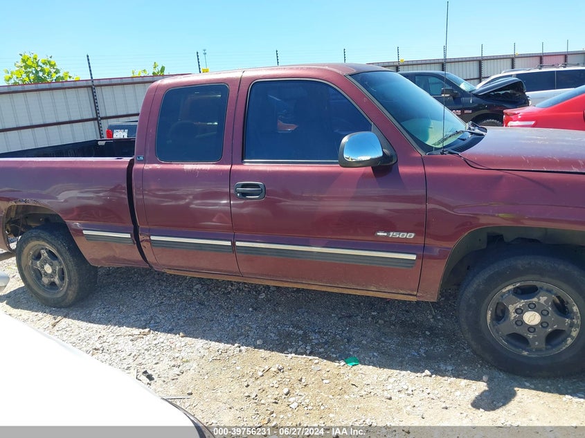 2002 Chevrolet Silverado 1500 Ls VIN: 2GCEK19T121111361 Lot: 39756231