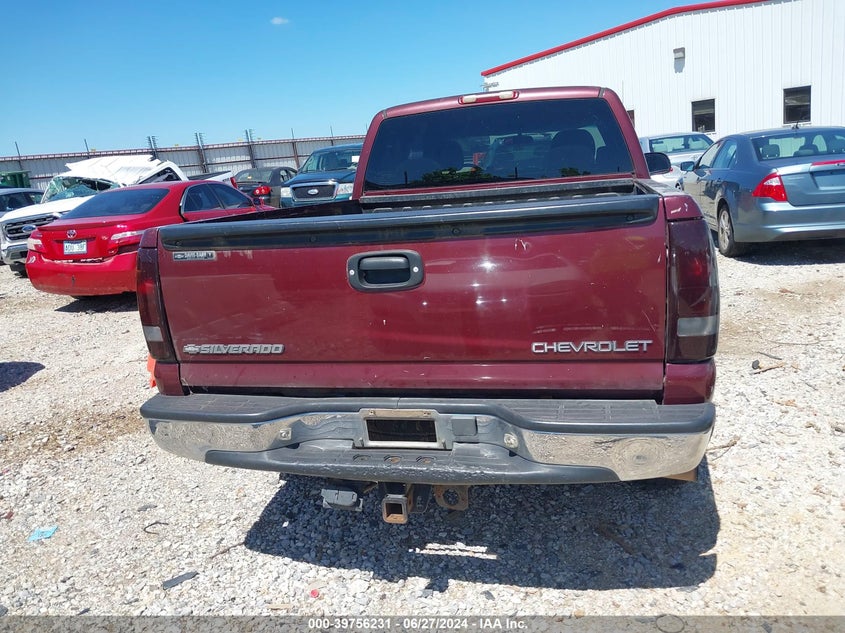 2002 Chevrolet Silverado 1500 Ls VIN: 2GCEK19T121111361 Lot: 39756231