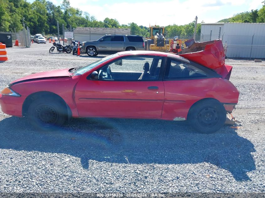 2002 Chevrolet Cavalier VIN: 1G1JC124727321571 Lot: 39756238