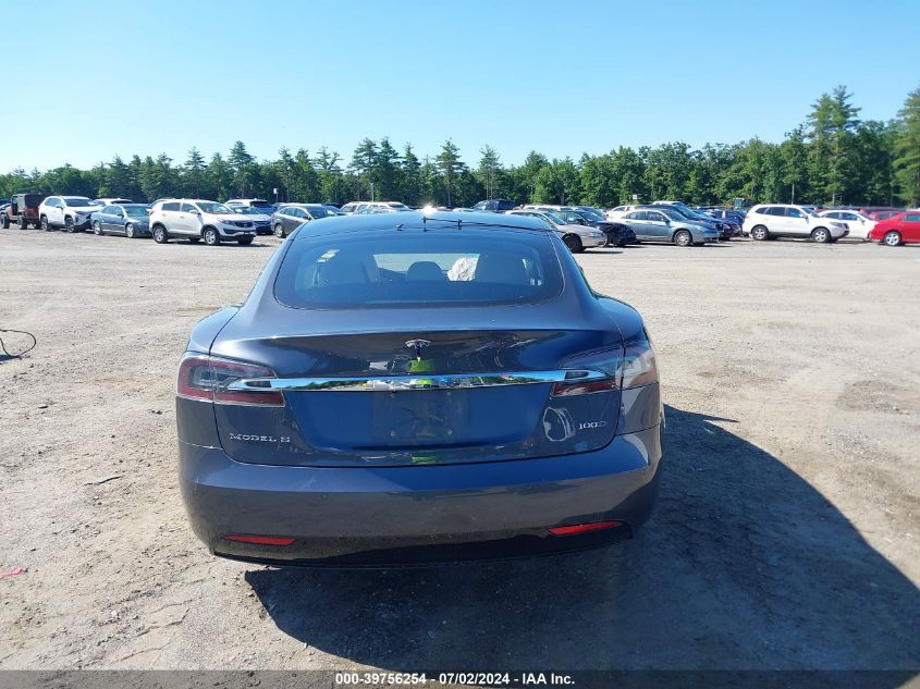 2018 Tesla Model S 100D/75D/P100D VIN: 5YJSA1E22JF244919 Lot: 39756254