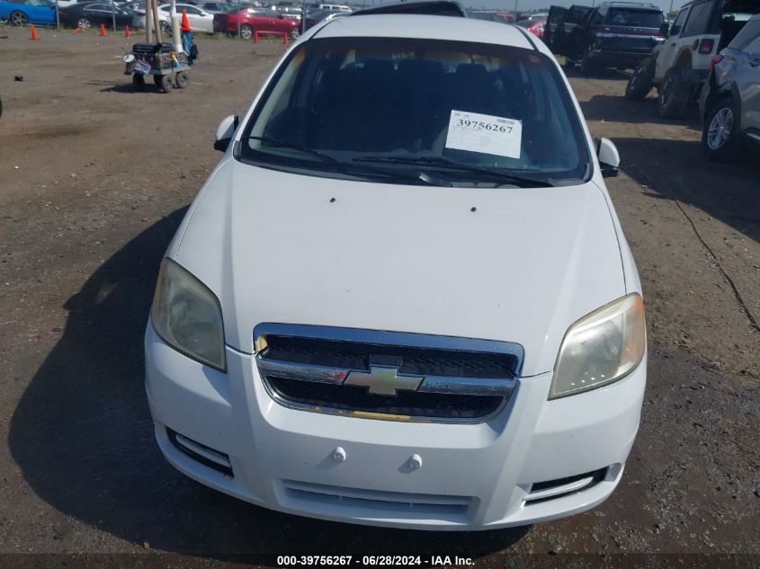 2007 Chevrolet Aveo Ls VIN: KL1TD56657B115418 Lot: 39756267