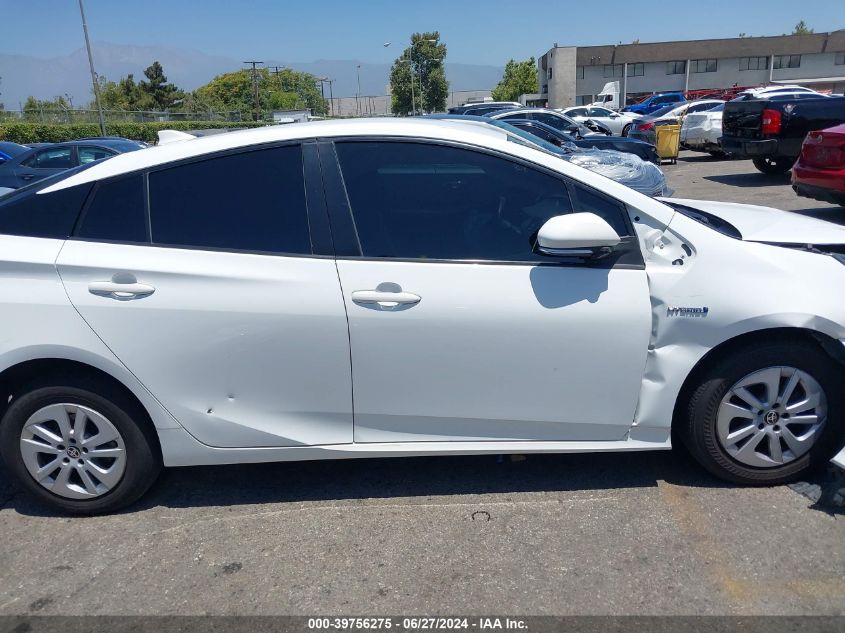 2016 Toyota Prius Two VIN: JTDKBRFU1G3011812 Lot: 39756275