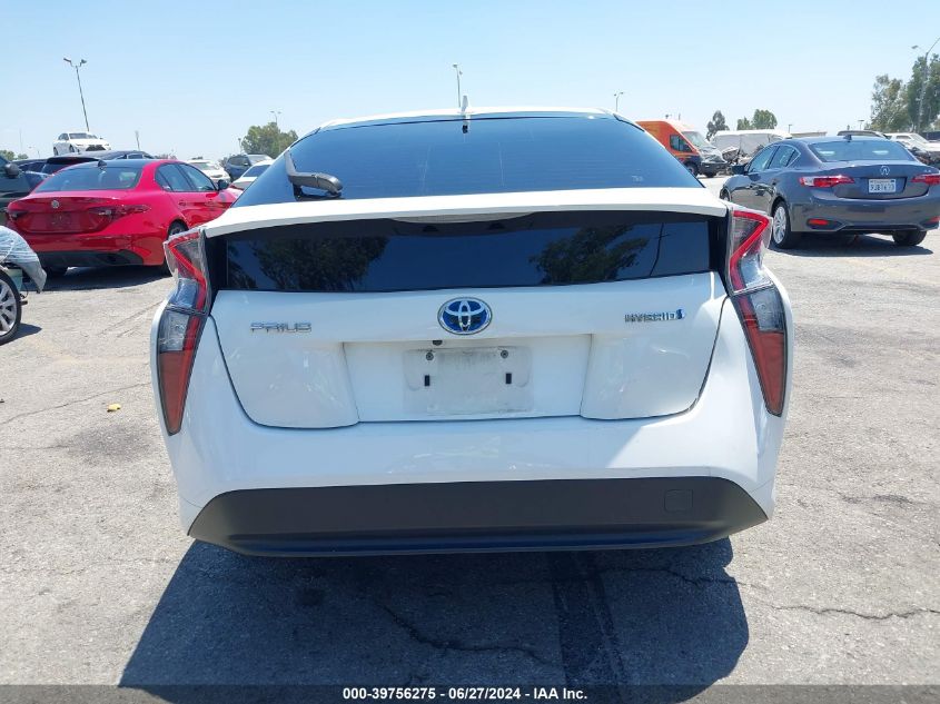 2016 Toyota Prius Two VIN: JTDKBRFU1G3011812 Lot: 39756275