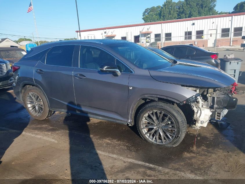 2016 Lexus Rx 350 F Sport VIN: 2T2BZMCA9GC038865 Lot: 39756282