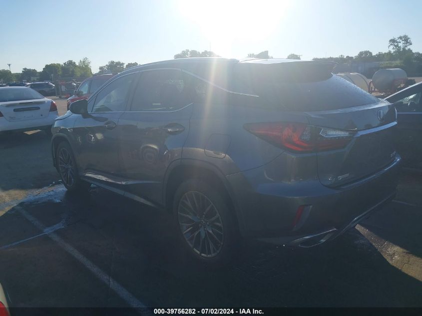 2016 Lexus Rx 350 F Sport VIN: 2T2BZMCA9GC038865 Lot: 39756282