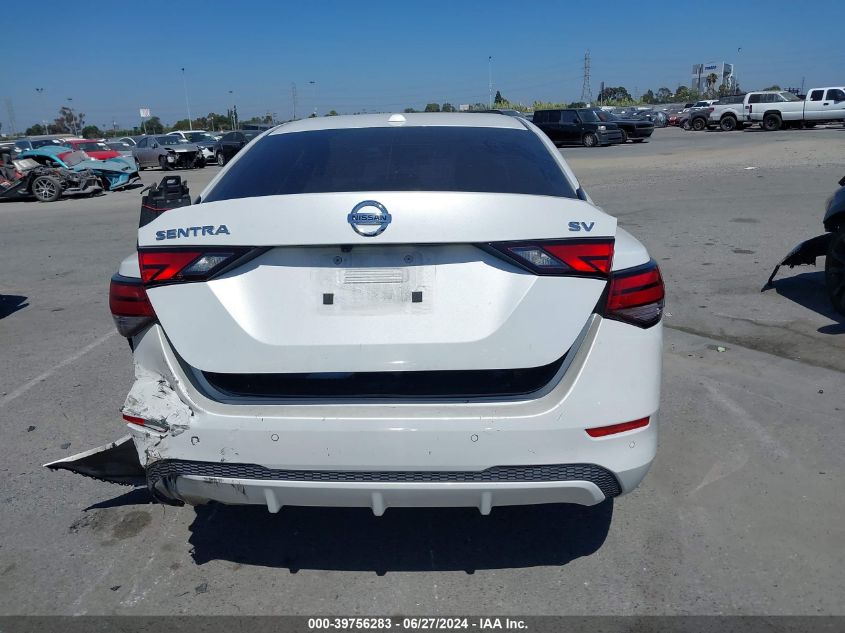 2020 Nissan Sentra Sv Xtronic Cvt VIN: 3N1AB8CV5LY257771 Lot: 39756283