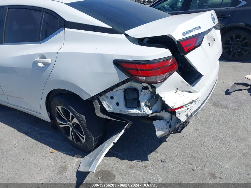 2020 Nissan Sentra Sv Xtronic Cvt VIN: 3N1AB8CV5LY257771 Lot: 39756283