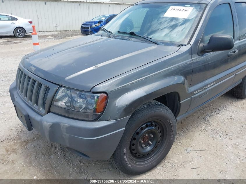 2004 Jeep Grand Cherokee Laredo VIN: 1J4GW48S04C130000 Lot: 39756286