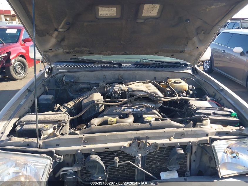 2001 Toyota 4Runner Sr5 V6 VIN: JT3GN86R910210526 Lot: 39756287