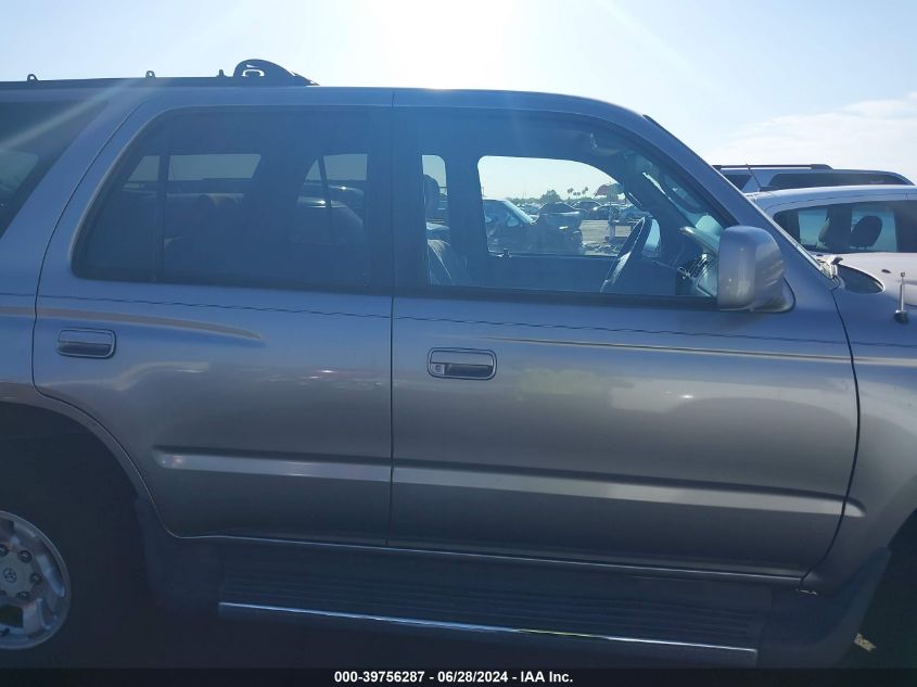 2001 Toyota 4Runner Sr5 V6 VIN: JT3GN86R910210526 Lot: 39756287