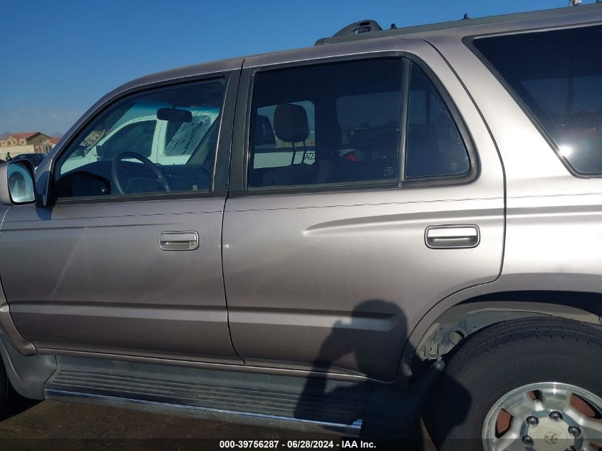 2001 Toyota 4Runner Sr5 V6 VIN: JT3GN86R910210526 Lot: 39756287