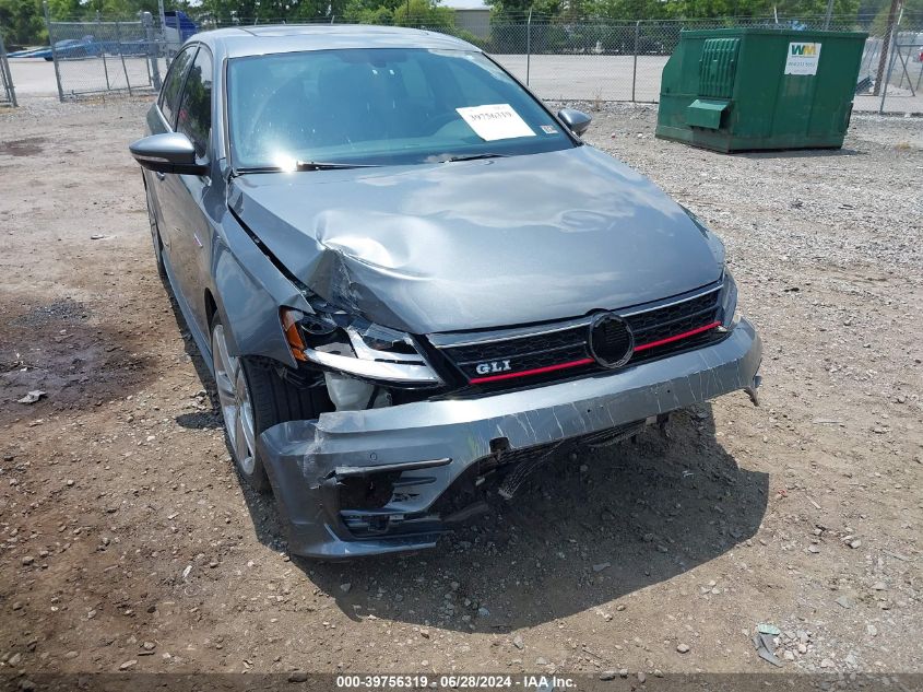 2017 Volkswagen Jetta Gli VIN: 3VW4T7AJ6HM319515 Lot: 39756319