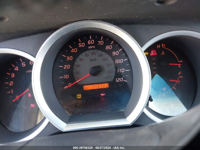 2006 Toyota Tacoma Prerunner V6 VIN: 5TETU62N66Z146019 Lot: 39756328