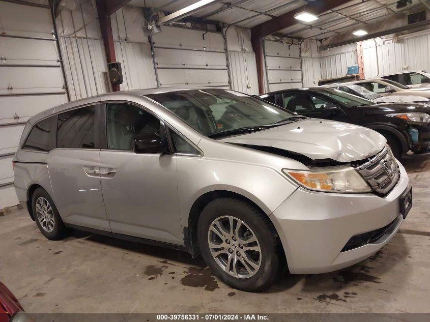 2012 Honda Odyssey Ex-L VIN: 5FNRL5H63CB129828 Lot: 39756331