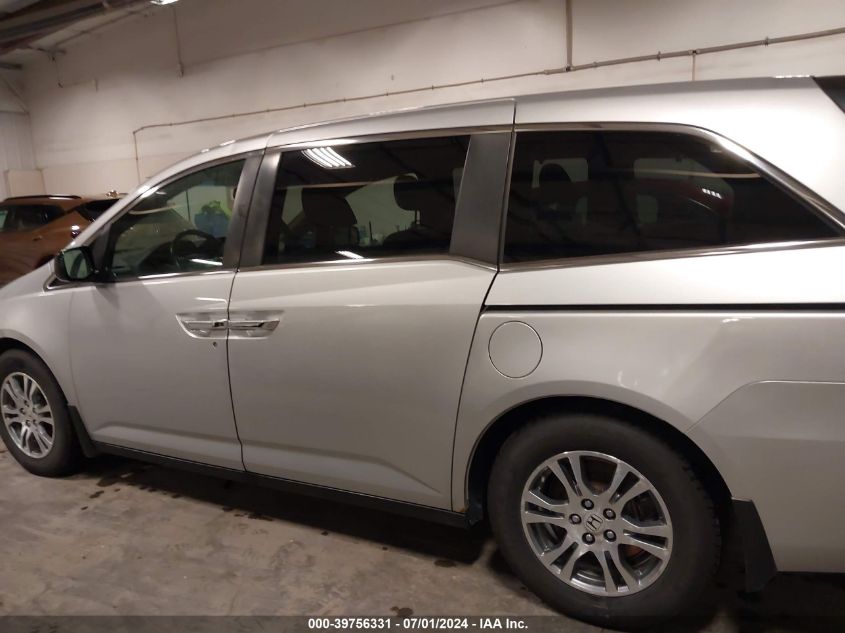 2012 Honda Odyssey Ex-L VIN: 5FNRL5H63CB129828 Lot: 39756331