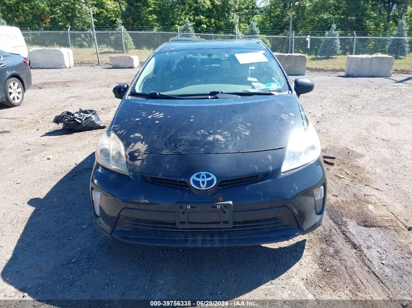 2014 Toyota Prius Two VIN: JTDKN3DU1E1772548 Lot: 39756335